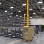 25,000 sq. ft. parts warehouse will have 21,000 parts stocked.