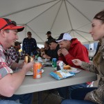 Everyone came hungry to Kalispell’s customer appreciation BBQ lunch.
