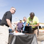 Visitors found a variety of contests and promotions at Spokane’s customer appreciation BBQ.
